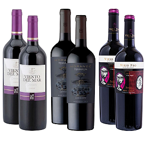 Kit 6 Vinhos Carménère – Seleção Chile Reserva