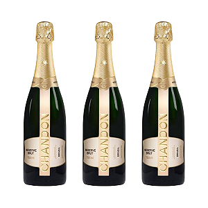 Kit 3 Espumante Chandon Réserve Brut 750ml