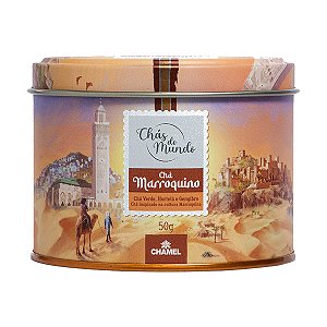 Chá Marroquino Lata Chamel 50g