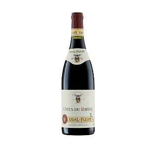 Vinho Tinto Seco Vidal-Fleury Côtes du Rhône 750ml