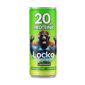 Bebida Locko Protein Limonada Zero Açúcar 350ml