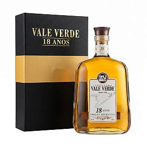Cachaça Extra Premium 18 anos Edição Exclusiva Vale Verde 700ml