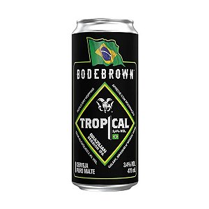 Cerveja Bodebrown Tropical Brazilian Session Ipa Lata 470ml