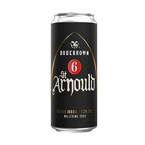 Cerveja Bodebrown St Arnould 6 Belgian Dubbel Lata 470ml