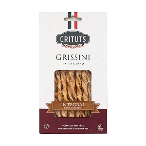 Grissini Crituts Integral com Gergelim 100g