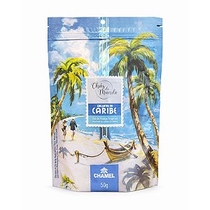 Chá Encantos do Caribe Pouch Chamel 50g