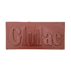 Barra de Chocolate Vegano 60% Cacau Glulac 100g
