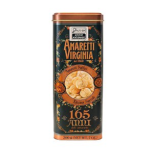 Lata com Amaretti Macio 165 Anni Virginia 200g