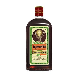 Licor Jagermeister Ed. Limitada Retro 700ml