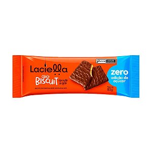 Chocobiscuit Zero Adição de Açucar Laciella 80g