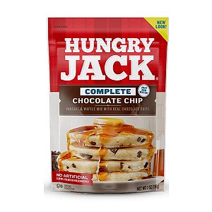 Mix de Panqueca com Gotas de Chocolate Hungry Jack 198g