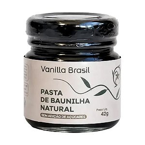 Pasta de Baunilha Natural Sem Açucar Vanilla Brasil 42g