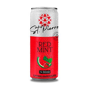 Suplemento Alimentar Gaseificado Red Mint St. Pierre 310ml