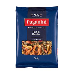 Massa Fusilli Tricolore Paganini 500g