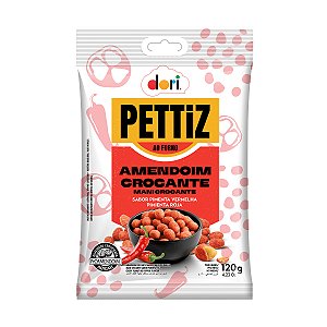 Amendoim Dori Pettiz Crocante Sabor Pimenta 120g