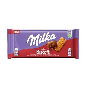 Chocolate com Biscoff Milka 90g
