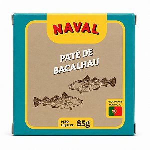 Pate de Bacalhau Naval 85g