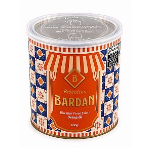 Biscoitos Bardan Orangelle 180g