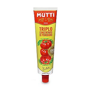 Pasta de Tomate Triplo Concentrado Tubo Mutti 130g