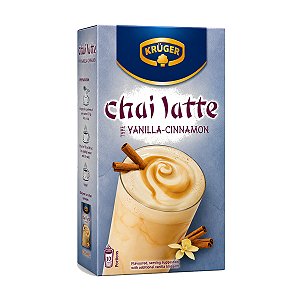 Chai Latte Sabor Baunilha e Canela Kruger 250g