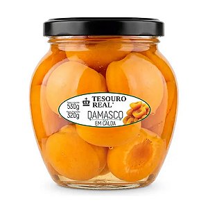 Damasco em Calda Tesouro Real 320g