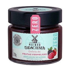 Geleia de Frutas Vermelhas Zero Moinho Graciema 210g