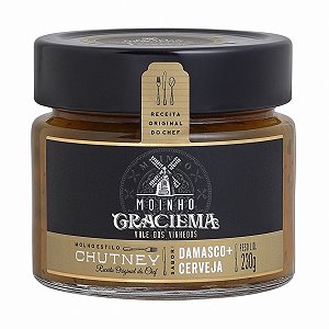 Chutney de Damasco com Cerveja Moinho Graciema 230g