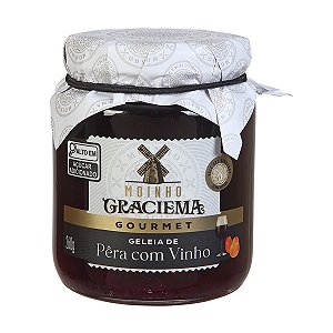Geleia Gourmet de Pera com Vinho Moinho Graciema 260g
