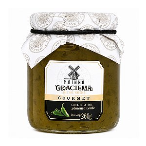 Geleia Gourmet de Pimenta Verde Moinho Graciema 260g