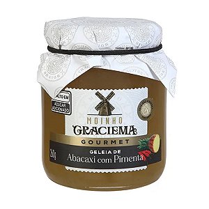 Geleia Gourmet de Abacaxi com Pimenta Moinho Graciema 260g