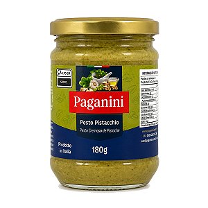 Molho Pesto Cremoso de Pistache Paganini 180g