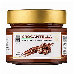 Creme de Praline de Chocolate Crocante Crocantella 140g
