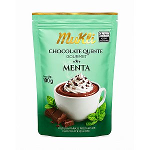 Sache de Chocolate Quente com Menta Mukli 100g