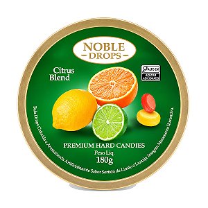 Balas de Frutas Citricas Noble Drops 180g