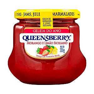 Geleia de Morango e Limao Siciliano Queensberry 320g