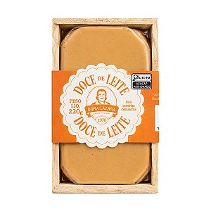 Doce de Leite Caixote Dona Lazara 220g