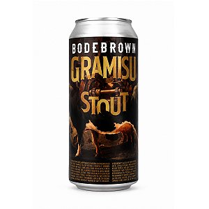 Cerveja Bodebrown Tiramisu Stout Lata 470ml