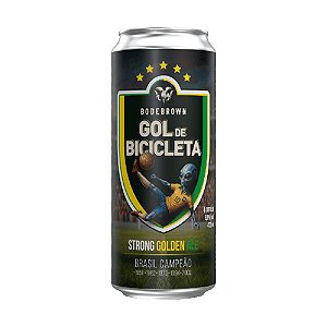 Cerveja Bodebrown Gol de Bicicleta Strong Golden Ale Lata 470ml