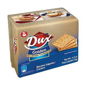 Biscoito Salgado Crackers Golden Dux 120g