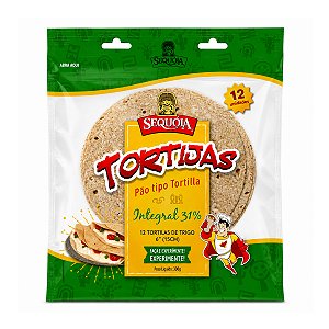 Tortilla Integral 15cm Sequoia 300g