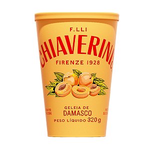 Geleia Italiana de Damasco Chiaverini 320g