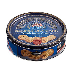 Lata de Biscoitos Dinamarqueses Beautiful Denmark Jacobsens Bakery 150g