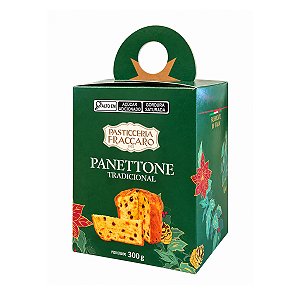Panettone Italiano de Frutas Fraccaro Caixa 300g