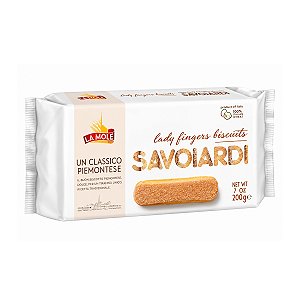 Biscoito Ladyfingers Savoiardi La Mole 200g