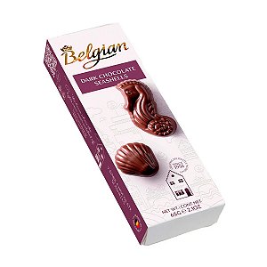Chocolate Seashells Dark Belgian 60g