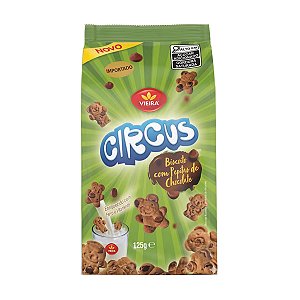 Biscoito com Pepitas de Chocolate Circus Vieira 125g