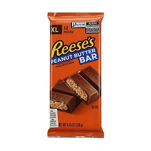 Barra de Chocolate com Pasta de Amendoim Reese's 120g