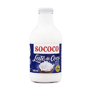 Leite de Coco Reduzido Teor Calorico Sococo 200ml
