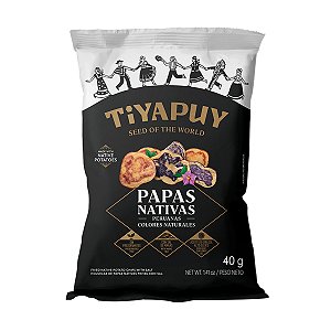 Chips de Batatas Nativas Peruanas Tiyapuy 40g