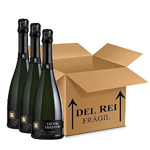 Espumante Prosecco Brut Vector Valentino 750ml - Box Com 120 Unidades